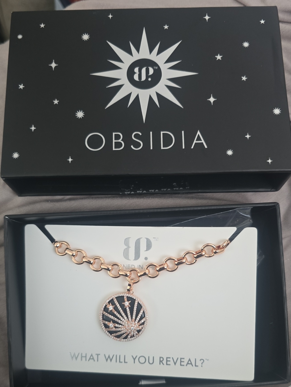Obsidia Bomb Party Necklace